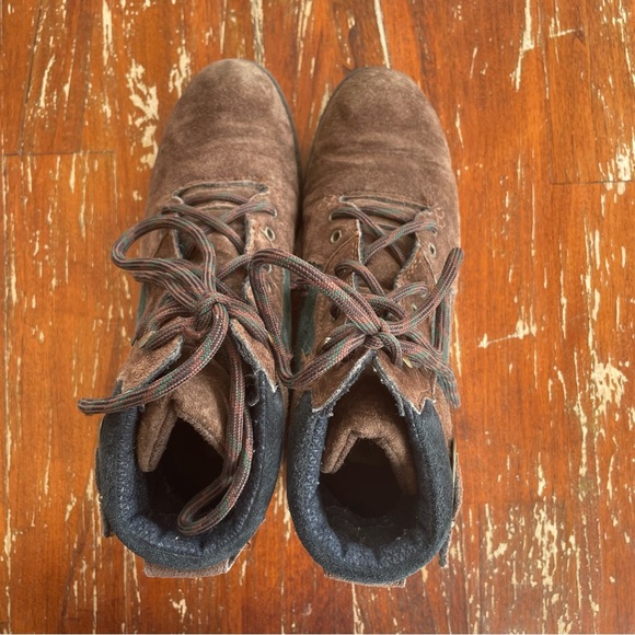 COPY - Vintage Canyon Country Brown Suede Leather Lace-Up Hiking Boots Ankle Bo… - Picture 7 of 15